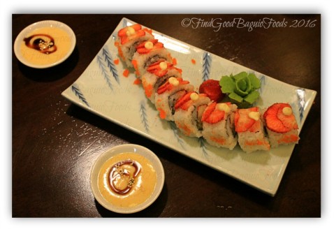 La Trinidad metro Baguio Yasuragi Japanese Cuisine yasuragi roll
