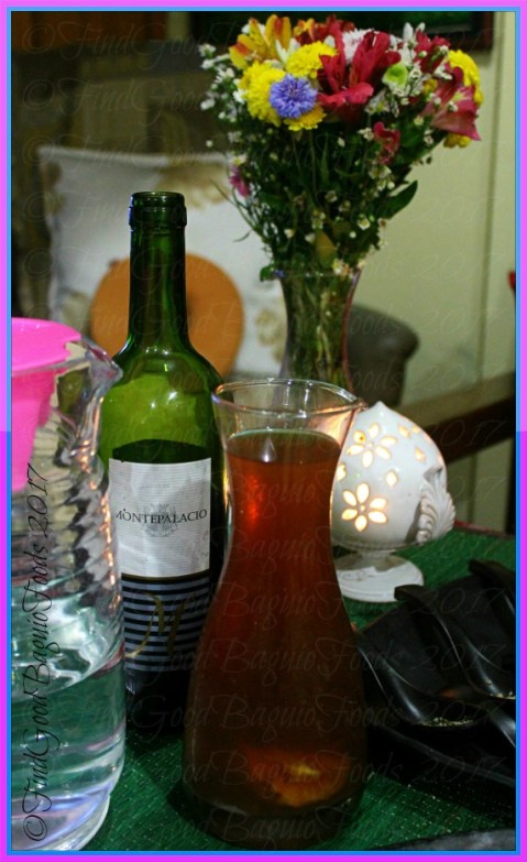 Baguio Chef Didier's Table 2017 Baguio Chef Didier's Table drinks, wine and iced tea