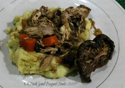 Baguio Chef Didier's Table 2017 Baguio Chef Didier's Table Coq au vin, creamy mashed potatoes