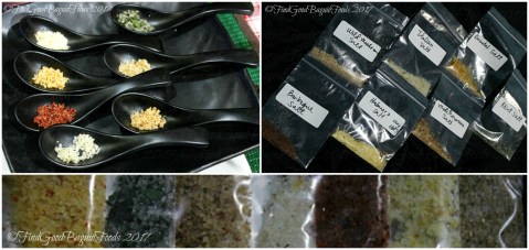 Baguio Chef Didier's Table 2017 Baguio Chef Didier's Table 2017 finishing salts-wild mushroom salt, mint salt, habanero salt, barbecue salt, Italian salt, Oriental salt, Mediterranean salt.