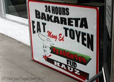 Baguio Mang Ed Bakareta Cafe and Restaurant 2017