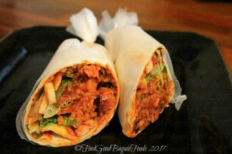 Baguio Batobato Plate buldak burrito