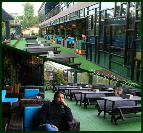 The wide dining area at Baguio Hardin Resto Cafe 2017