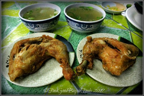 Baguio Kanto Fried Chicken/Mang Inasar fried chicken and soup 2017