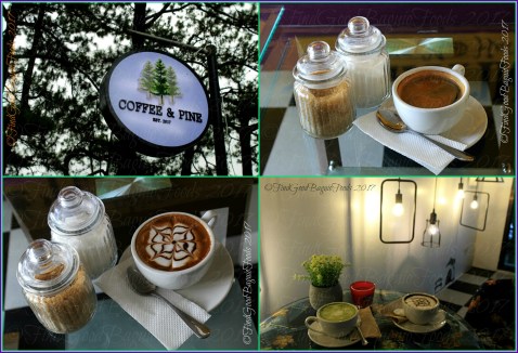 Baguio Coffee & Pine Cafe brewed coffee mochaccino hot choco matcha latte 2017