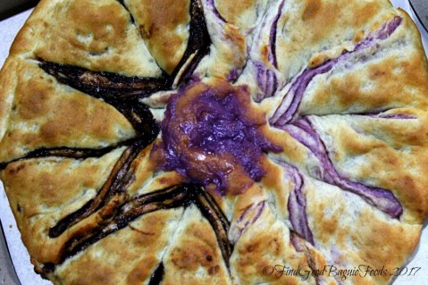 Baguio Anchorwheel Bistro 2017 Baguio Anchorwheel Bistro ube and chocolate pizza