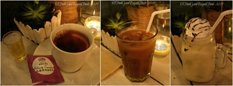 La Trinidad metro Baguio Sinner or Saint Cafe black currant tea, Irish coffee, guyabano yogurt 2017