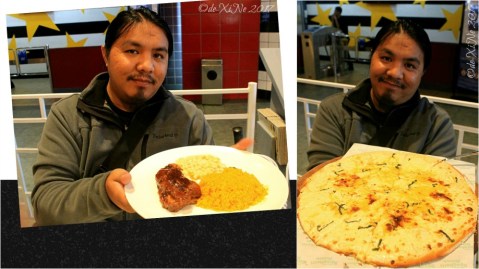 Race poster guy-ing at Baguio The Old Spaghetti House 2017