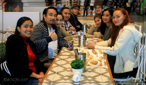 With foodie blogging friends at Baguio The Old Spaghetti House 2017