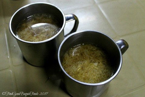  Baguio Ihsay's Pancit Batil Patong and Carinderia complimentary soup 2017