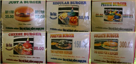 Baguio Moe's Snack Hauz menu 2017