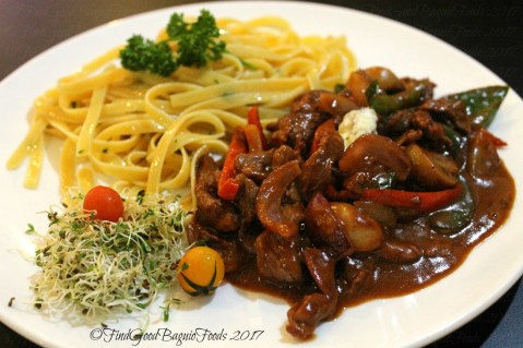 Baguio Fork n' Dagger Restaurant beef stroganof 2017
