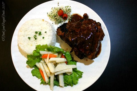 Baguio Fork n' Dagger Restaurant pork and dagger ribs 2017