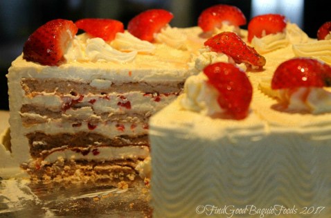Baguio Figaro Cafe at SM strawberry sans rival 2017