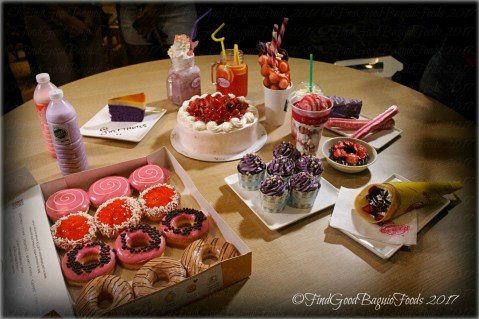 Baguio SM City Ube x Strawberry at SM City 2017