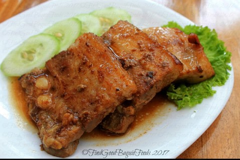 Baguio Peak Garden Bistro baked liempo 2017