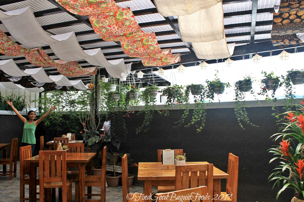 Baguio Peak Garden Bistro dining area 2017