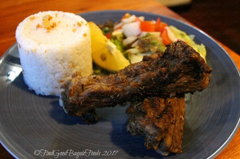 Baguio Veneer Resto Cafe costola pork ribs 2017