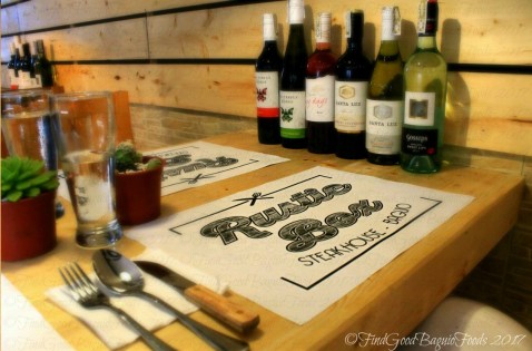 Baguio Rustic Box Steak and Wine House 2017 Baguio Rustic Box Steak and Wine House table 2017