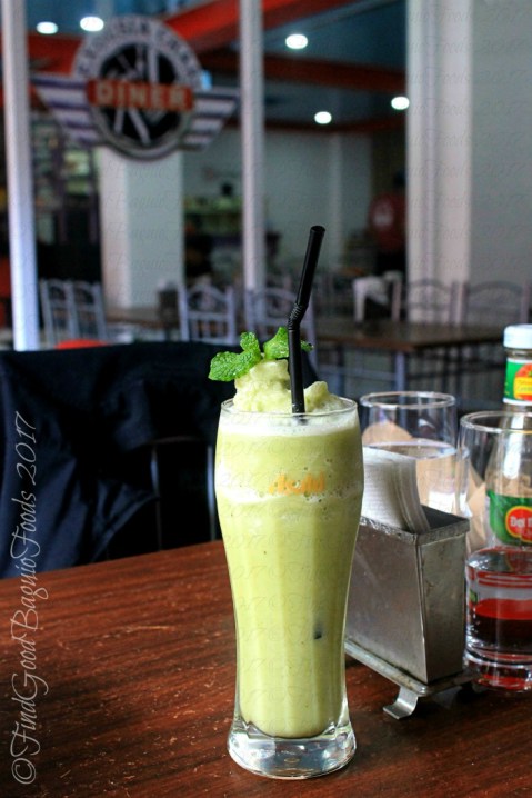 La Trinidad metro Baguio Exousia Chari Diner banana mint smoothie 2017