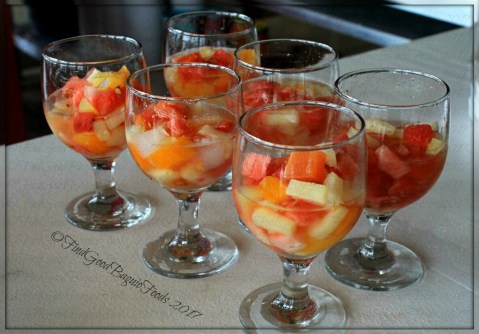 Baguio Korean Manor Buffet 2017 Baguio Korean Manor Buffet dessert subak hwachae Korean watermelon punch 2017