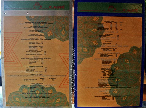 Baguio Plakafe at Le Fern Hotel I menu 2017