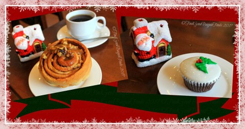 Baguio Cinnamon Bakeshop cinnamon roll and devil's food cupcake 2017