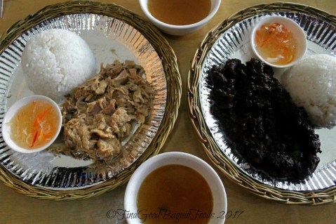 Baguio Porch Lechon and Batchoy Haus 2017 Baguio Porch Lechon and Batchoy Haus lechon paksiw sa suka and lechon dinuguan with atchara and sinigang soup 2017