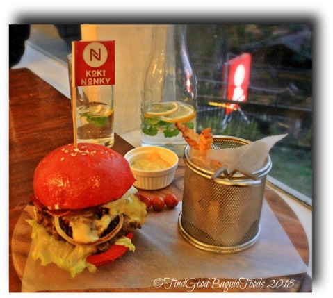 Baguio Koki Nonky Nonky's beef burger 2018