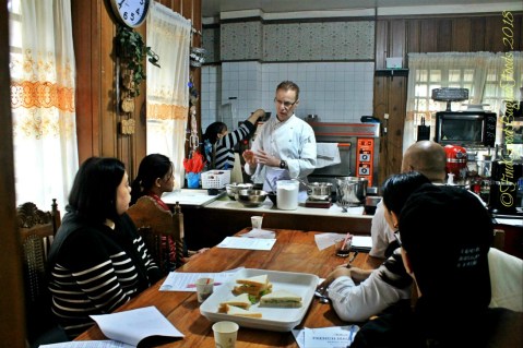 Introduction to macarons Baguio Baking Workshop with Chef Didier 2018