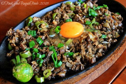 Baguio What's Up Duck Cafe & Resto sizzling duck sisig 2018