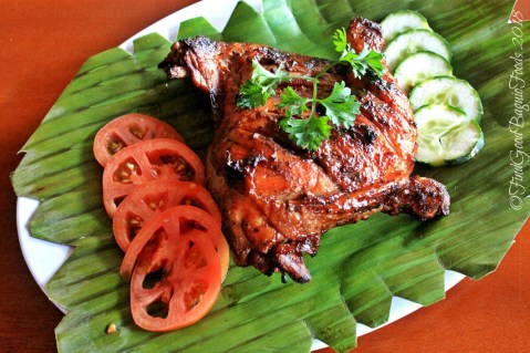 Baguio What's Up Duck Cafe & Resto grilled leg quarter 2018