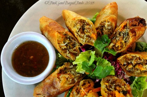 Baguio Rumah Sate Indonesian-Malaysian Cuisine crispy spring rolls 2018