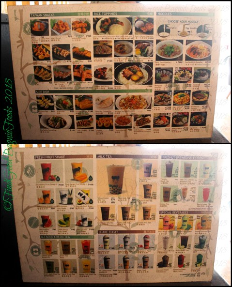 Baguio Ersao Taiwanese Restaurant 2018 Baguio Ersao Taiwanese Restaurant 2018 menu