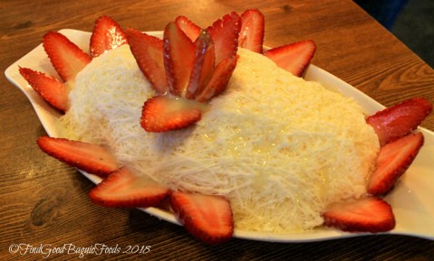 Baguio Woodnymph Korean Restaurant Military Cut Off strawberry bingsu 2018