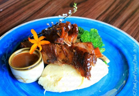 Baguio The Flower Cafe at Villa Romana Hotel 2018 Baguio The Flower Cafe at Villa Romana Hotel baby back ribs with mashed potato 2018