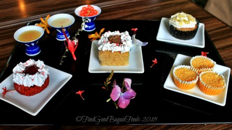 Baguio The Flower Cafe at Villa Romana Hotel 2018 Baguio The Flower Cafe at Villa Romana Hotel dessert sampler with extra sauces (white choco and cheesecake sauce) and popping boba 2018