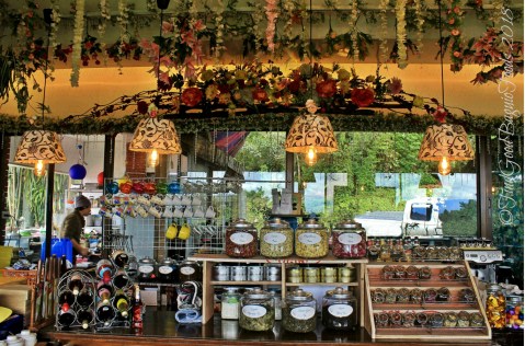 Baguio The Flower Cafe at Villa Romana Hotel 2018 Baguio The Flower Cafe at Villa Romana Hotel flower tea selection 2018