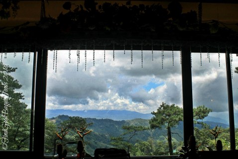 Baguio The Flower Cafe at Villa Romana Hotel 2018 The view from Baguio The Flower Cafe at Villa Romana Hotel 2018