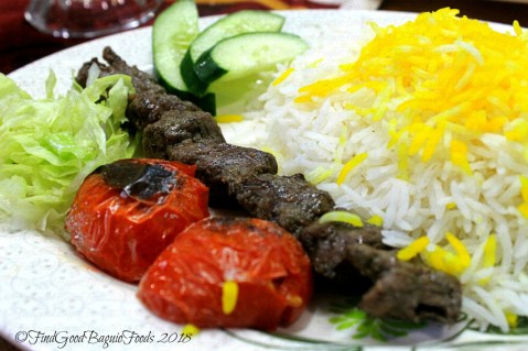 Baguio Amohosein Iranian Food and Beverages 2018 Baguio Amohosein Iranian Food and Beverages tika with rice (beef yogurt marinated) 2018