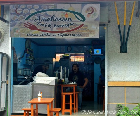 Baguio Amohosein Iranian Food and Beverages facade 2018