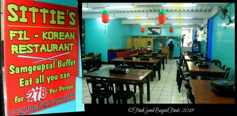 Baguio Sittie's Filipino-Korean Restaurant Samgeupsal Buffet Eat All You Can 2018