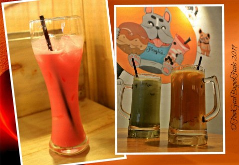 Baguio Homie's Milk Tea and Takoyaki love tea, oatmeal matcha, Thai milk tea 2019