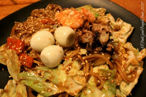 Baguio Homie's Milk Tea and Takoyaki yakisoba 2019