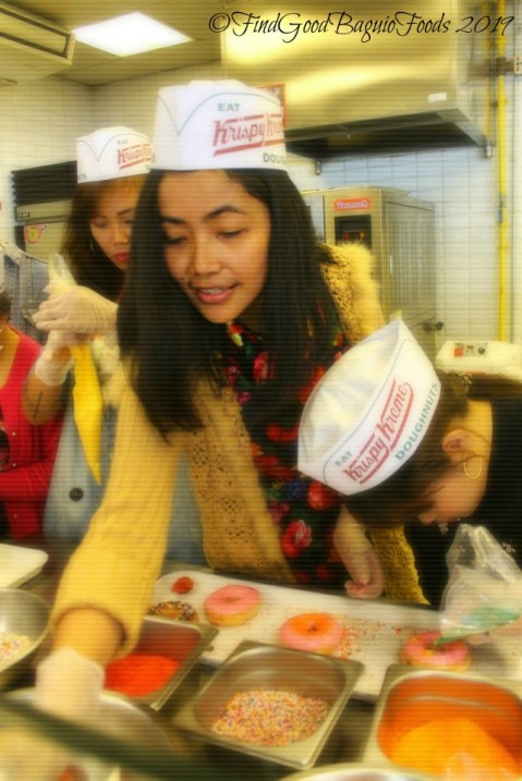 Baguio Krispy Kreme design your own donut 2019