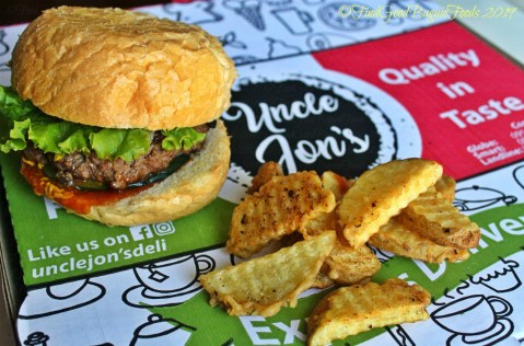 Baguio Uncle Jon's Deli flame grilled cheeseburger 2019