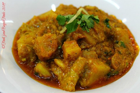Baguio Qilla Restaurant aloo baigan 2019