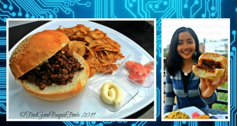 Tuba metro Baguio Zaxxun Robot Cafe barbecue beef sandwich 2019