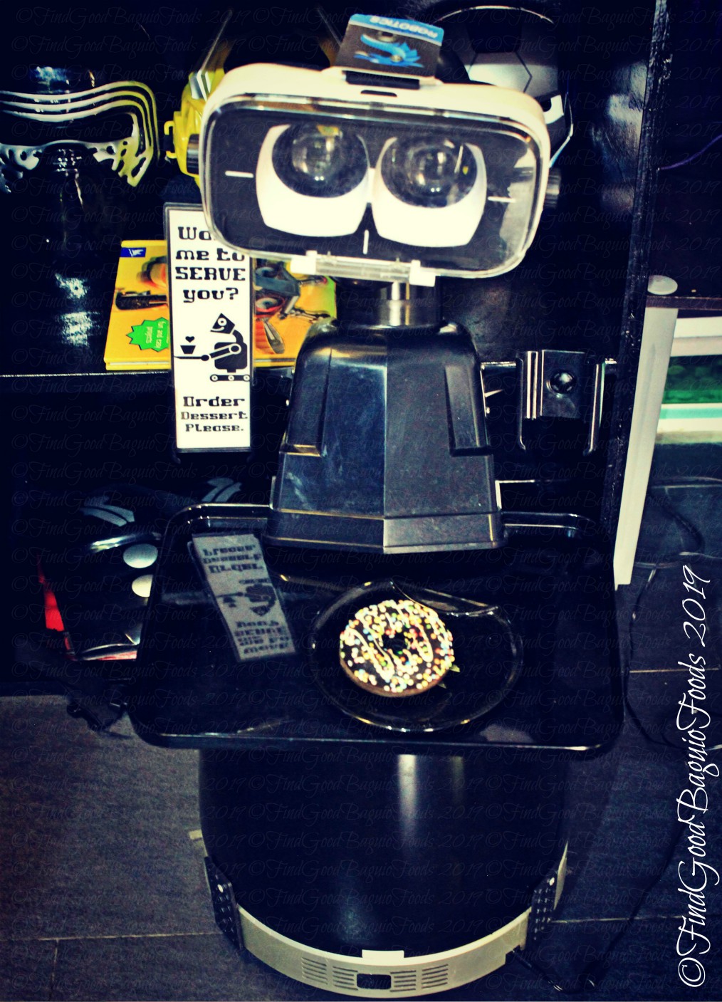 Tuba metro Baguio Zaxxun Robot Cafe DALL-E 2019