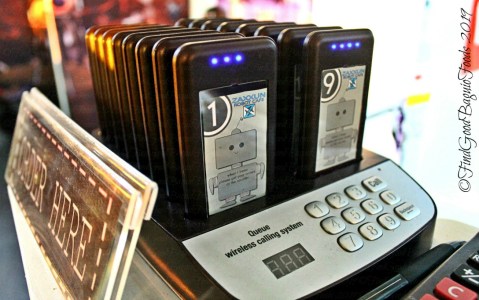 Tuba metro Baguio Zaxxun Robot Cafe queue wireless calling system 2019